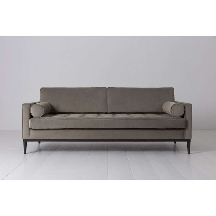Swyft Model 02 Three Seater Sofa in Velvet from Accessories for the Home