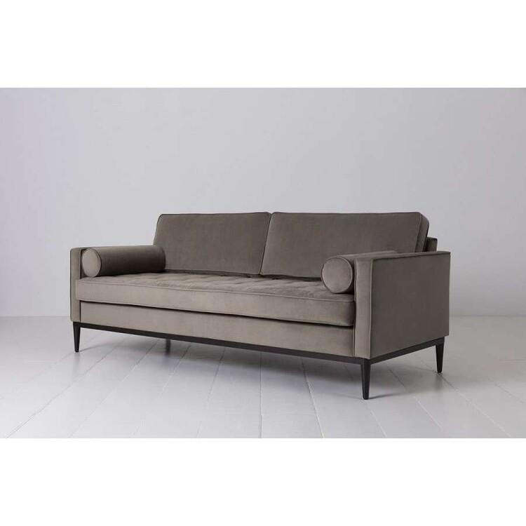 Swyft Model 02 Three Seater Sofa in Velvet from Accessories for the Home