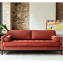 Swyft Model 02 Three Seater Sofa in Velvet from Accessories for the Home