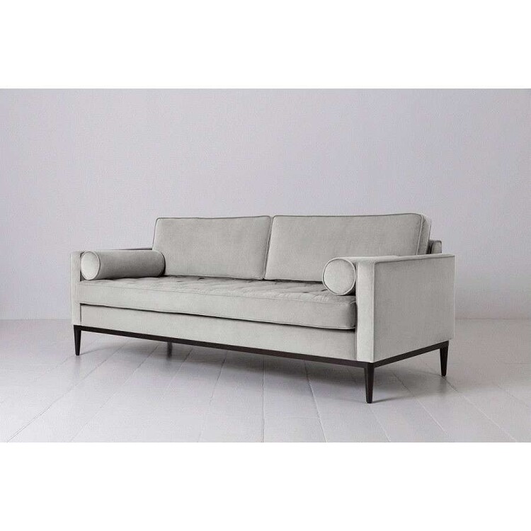 Swyft Model 02 Three Seater Sofa in Velvet from Accessories for the Home