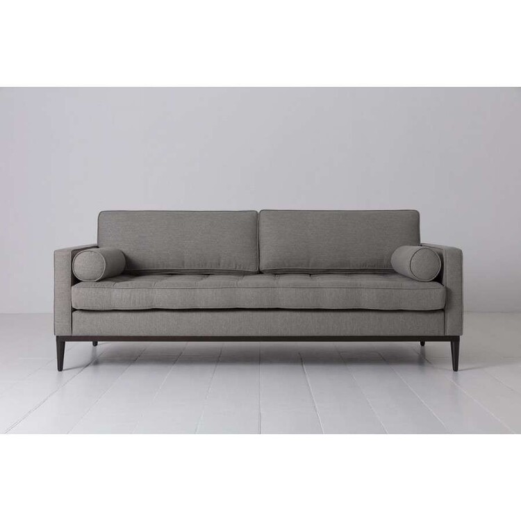 Swyft Model 02 Three Seater Sofa in Linen from Accessories for the Home Swyft Model 02 Three Seater Sofa in Linen from Accessories for the Home
