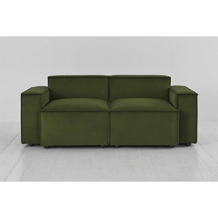 Swyft Model 03 Two Seater Sofa in Velvet from Accessories for the Home Swyft Model 03 Two Seater Sofa in Velvet from Accessories for the Home