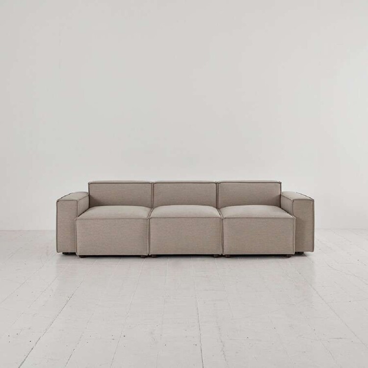Swyft Model 03 Three Seater Sofa in Linen from Accessories for the Home Swyft Model 03 Three Seater Sofa in Linen from Accessories for the Home