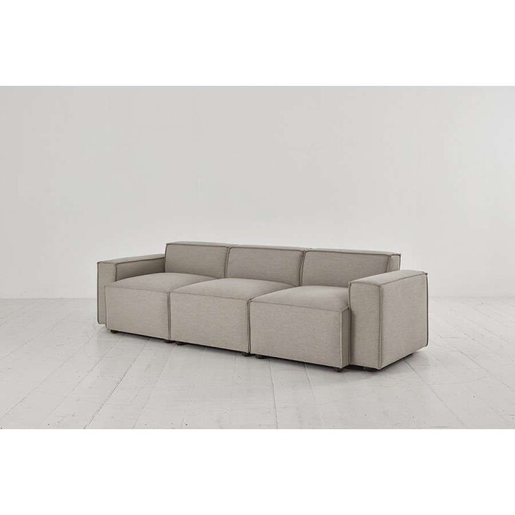 Swyft Model 03 Three Seater Sofa in Linen from Accessories for the Home Swyft Model 03 Three Seater Sofa in Linen from Accessories for the Home