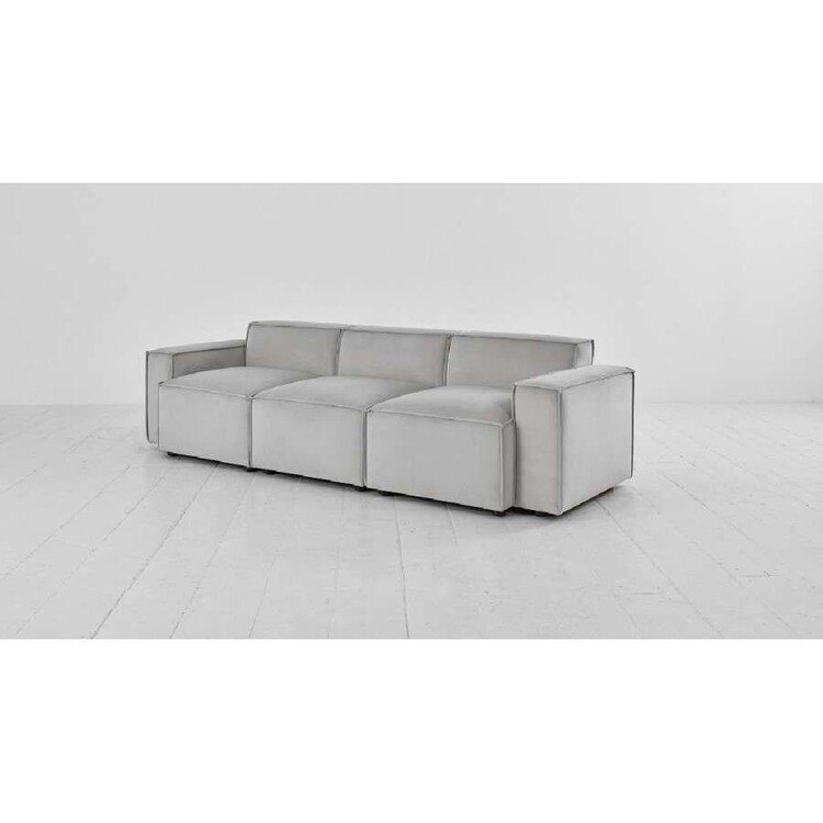 Swyft Model 03 Three Seater Sofa in Velvet from Accessories for the Home Swyft Model 03 Three Seater Sofa in Velvet from Accessories for the Home