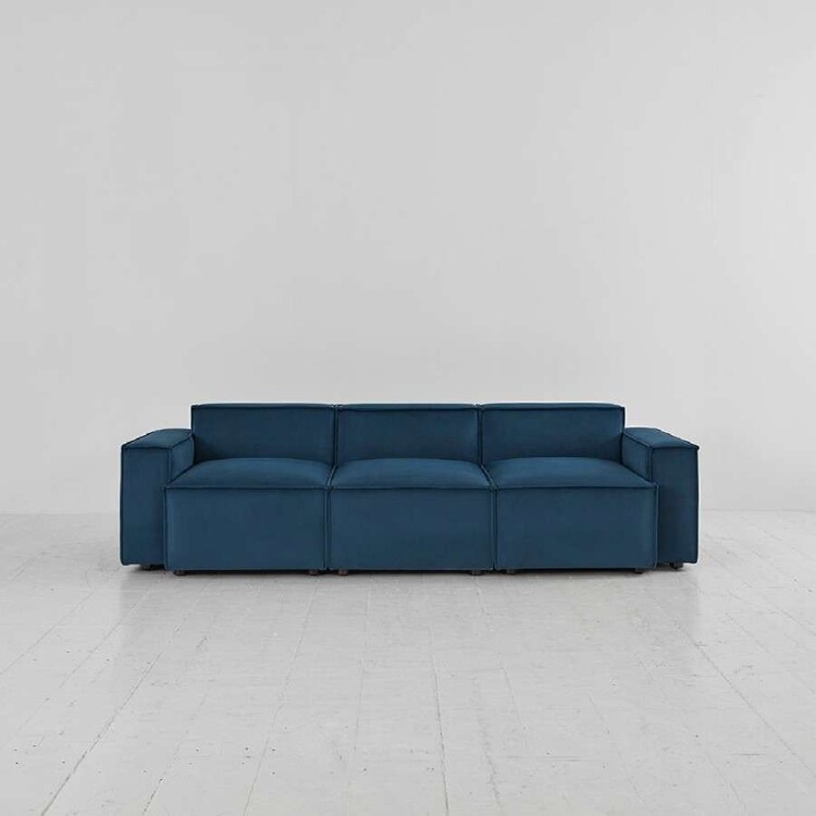 Swyft Model 03 Three Seater Sofa in Velvet from Accessories for the Home