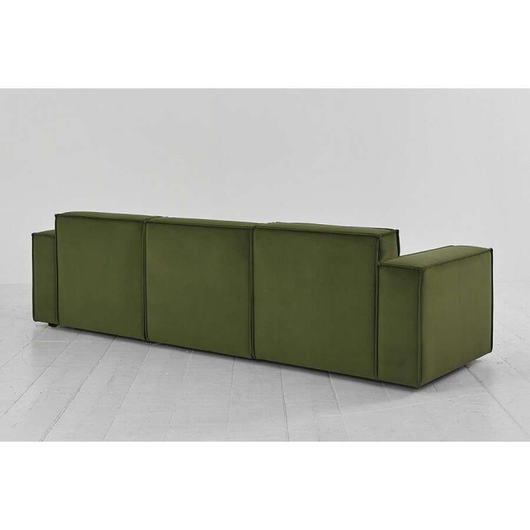 Swyft Model 03 Three Seater Sofa in Velvet from Accessories for the Home Swyft Model 03 Three Seater Sofa in Velvet from Accessories for the Home