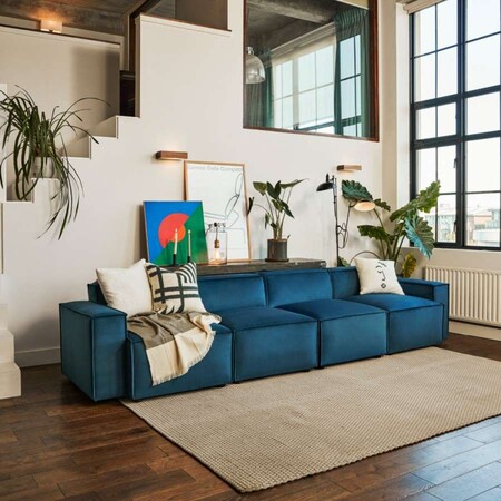 Swyft Model 03 Four Seater Sofa in Velvet from Accessories for the Home 2