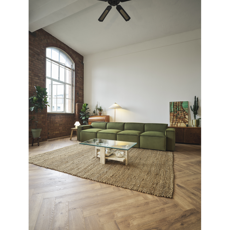 Swyft Model 03 Four Seater Sofa in Velvet from Accessories for the Home Swyft Model 03 Four Seater Sofa in Velvet from Accessories for the Home