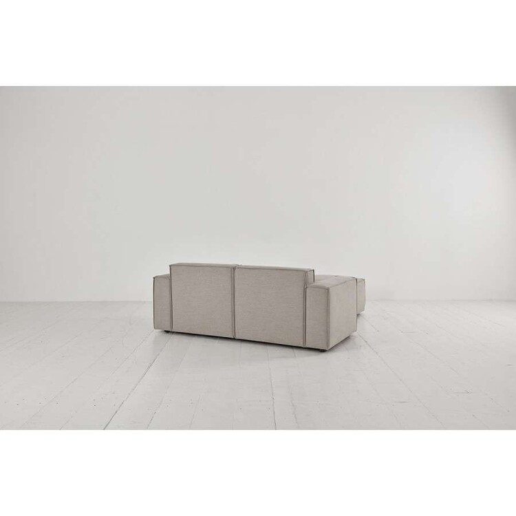 Swyft Model 03 Two Seater Left Chaise in Linen from Accessories for the Home Swyft Model 03 Two Seater Left Chaise in Linen from Accessories for the Home