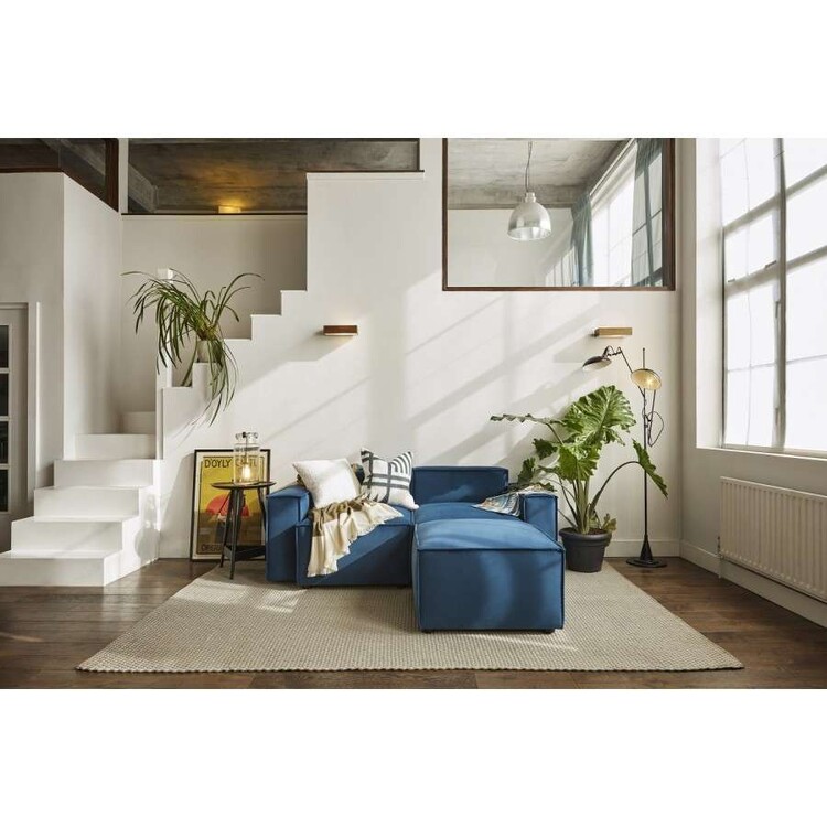 Swyft Model 03 Two Seater Left Chaise in Velvet from Accessories for the Home Swyft Model 03 Two Seater Left Chaise in Velvet from Accessories for the Home