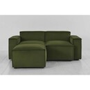 Swyft Model 03 Two Seater Left Chaise in Velvet from Accessories for the Home