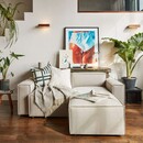 Swyft Model 03 Two Seater Right Chaise in Linen from Accessories for the Home