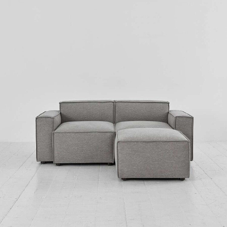 Swyft Model 03 Two Seater Right Chaise in Linen from Accessories for the Home Swyft Model 03 Two Seater Right Chaise in Linen from Accessories for the Home
