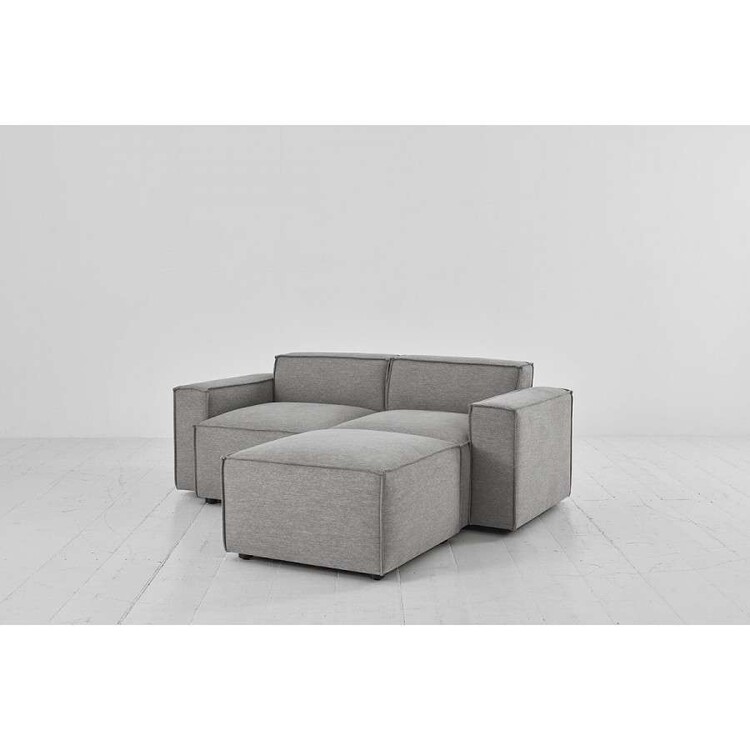 Swyft Model 03 Two Seater Right Chaise in Linen from Accessories for the Home Swyft Model 03 Two Seater Right Chaise in Linen from Accessories for the Home
