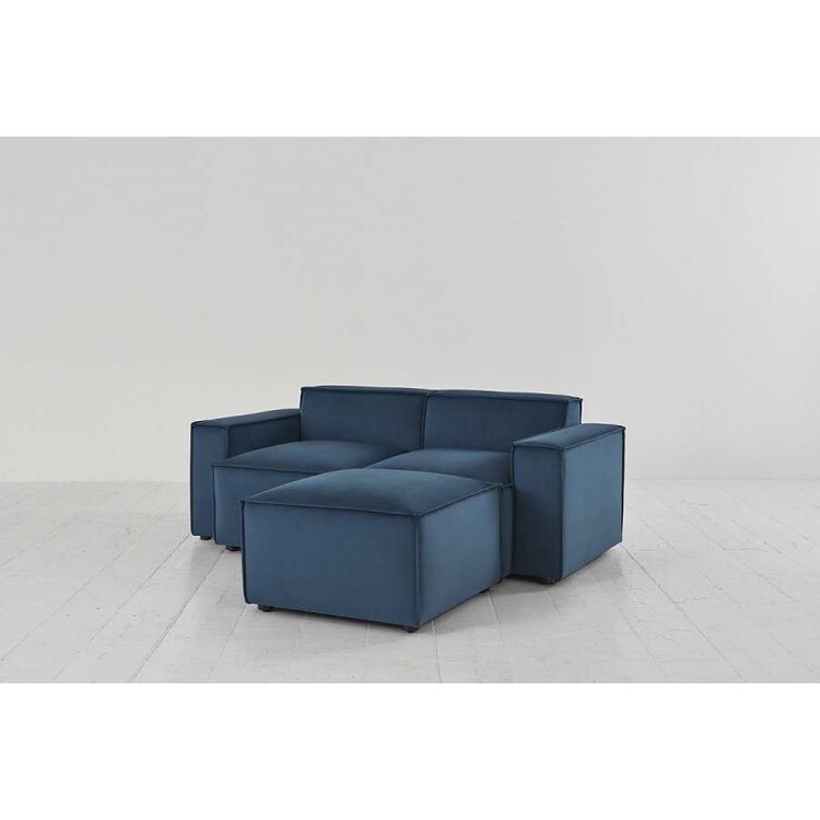 Swyft Model 03 Two Seater Right Chaise in Velvet from Accessories for the Home Swyft Model 03 Two Seater Right Chaise in Velvet from Accessories for the Home