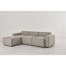 Swyft Model 03 Three Seater Left Chaise in Linen from Accessories for the Home