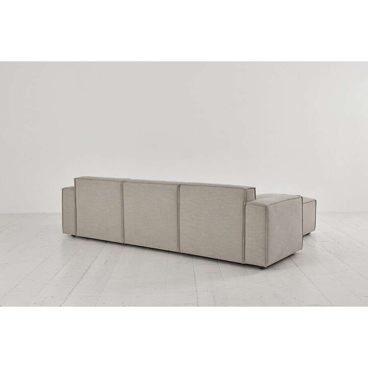 Swyft Model 03 Three Seater Left Chaise in Linen from Accessories for the Home Swyft Model 03 Three Seater Left Chaise in Linen from Accessories for the Home