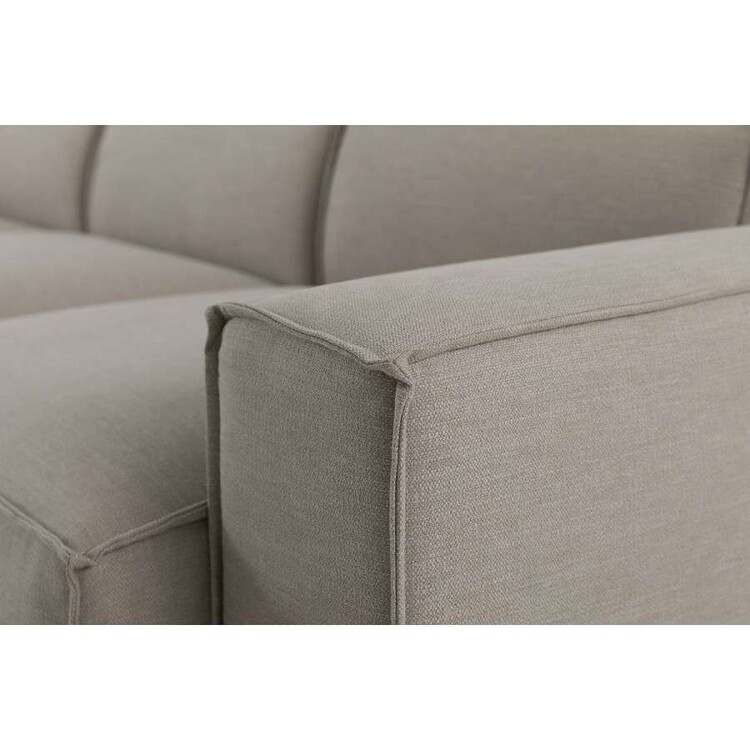 Swyft Model 03 Three Seater Left Chaise in Linen from Accessories for the Home Swyft Model 03 Three Seater Left Chaise in Linen from Accessories for the Home