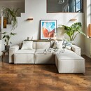 Swyft Model 03 Three Seater Left Chaise in Linen from Accessories for the Home