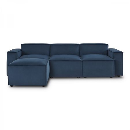 Swyft Model 03 Three Seater Left Chaise in Velvet from Accessories for the Home 2