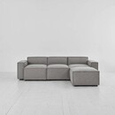 Swyft Model 03 Three Seater Right Chaise in Linen from Accessories for the Home
