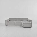 Swyft Model 03 Three Seater Right Chaise in Velvet from Accessories for the Home