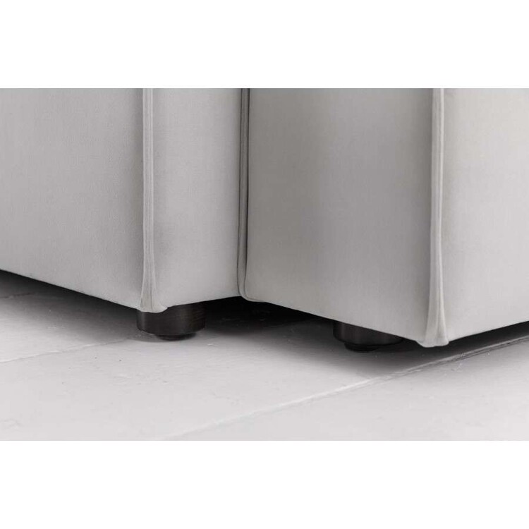 Swyft Model 03 Three Seater Right Chaise in Velvet from Accessories for the Home