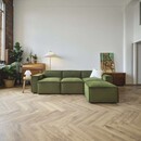 Swyft Model 03 Three Seater Right Chaise in Velvet from Accessories for the Home