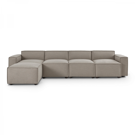 Swyft Model 03 Four Seater Left Chaise in Linen from Accessories for the Home 2