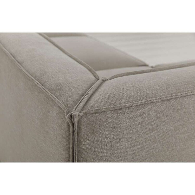 Swyft Model 03 Four Seater Left Chaise in Linen from Accessories for the Home Swyft Model 03 Four Seater Left Chaise in Linen from Accessories for the Home
