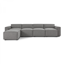 Swyft Model 03 Four Seater Left Chaise in Linen from Accessories for the Home