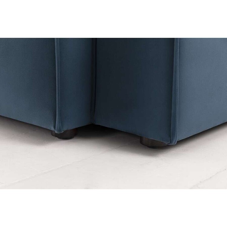 Swyft Model 03 Four Seater Left Chaise in Velvet from Accessories for the Home Swyft Model 03 Four Seater Left Chaise in Velvet from Accessories for the Home