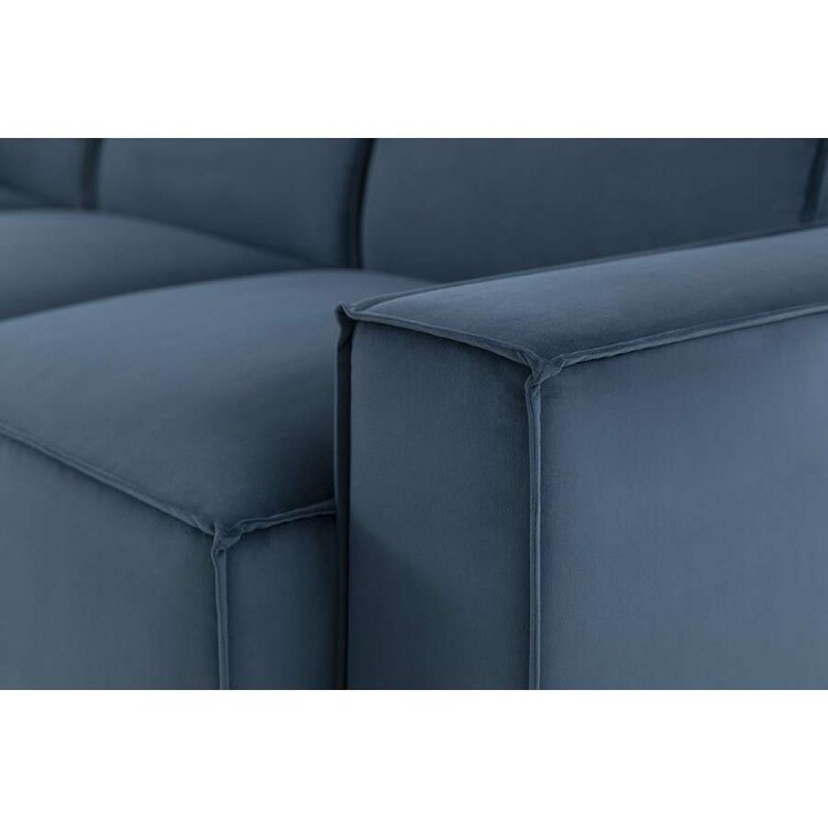 Swyft Model 03 Four Seater Left Chaise in Velvet from Accessories for the Home Swyft Model 03 Four Seater Left Chaise in Velvet from Accessories for the Home