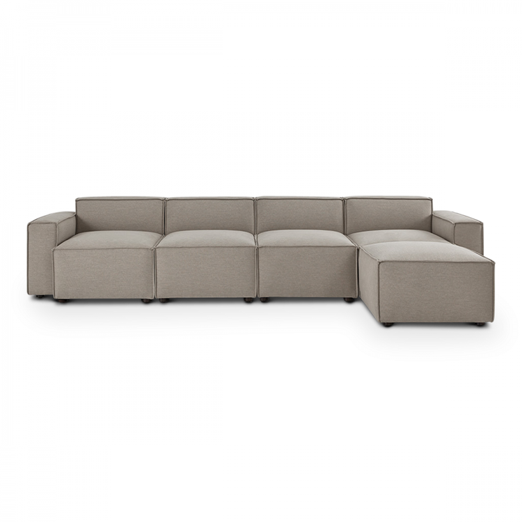 Swyft Model 03 Four Seater Right Chaise in Linen from Accessories for the Home Swyft Model 03 Four Seater Right Chaise in Linen from Accessories for the Home