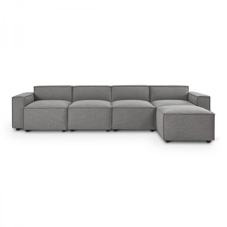 Swyft Model 03 Four Seater Right Chaise in Linen from Accessories for the Home Swyft Model 03 Four Seater Right Chaise in Linen from Accessories for the Home