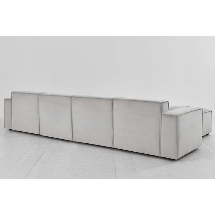 Swyft Model 03 Four Seater Right Chaise in Velvet from Accessories for the Home Swyft Model 03 Four Seater Right Chaise in Velvet from Accessories for the Home