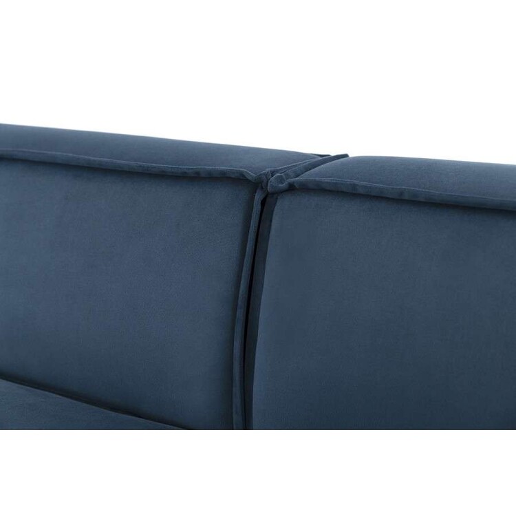Swyft Model 03 Four Seater Right Chaise in Velvet from Accessories for the Home