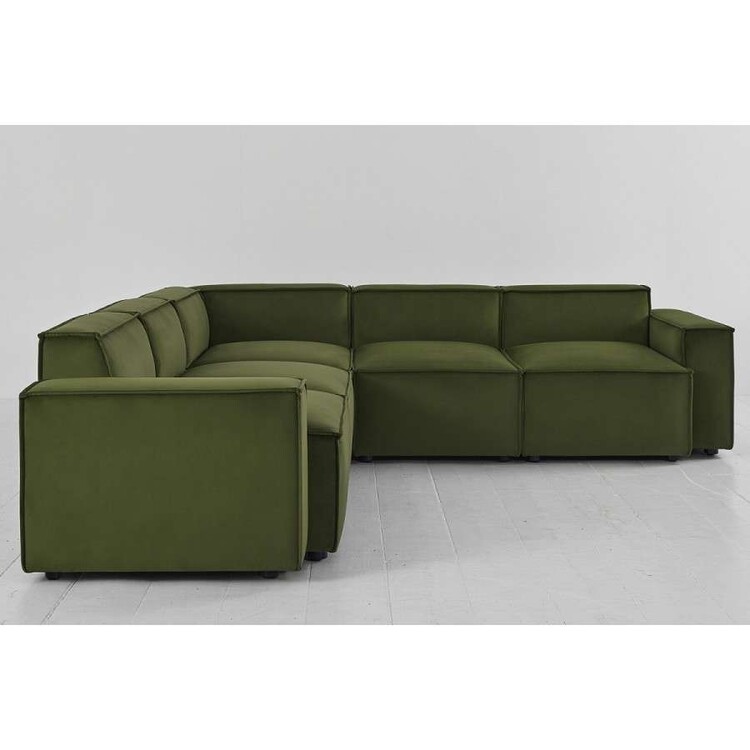 Swyft Model 03 Corner Sofa in Velvet from Accessories for the Home