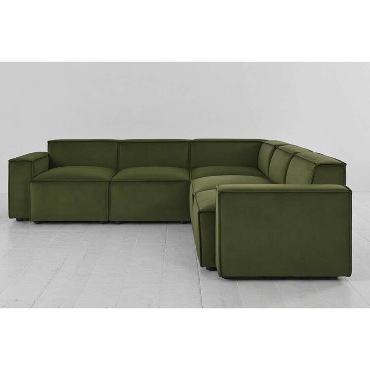 Swyft Model 03 Corner Sofa in Velvet from Accessories for the Home