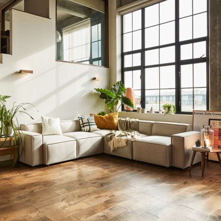Swyft Model 03 Corner Sofa in Linen from Accessories for the Home 2