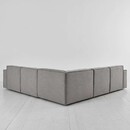 Swyft Model 03 Corner Sofa with Ottoman in Linen from Accessories for the Home