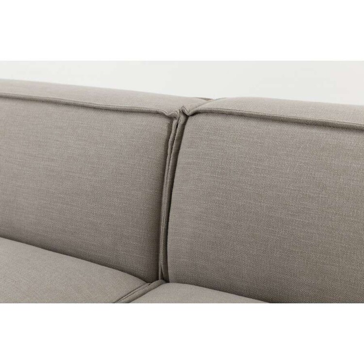 Swyft Model 03 Corner Sofa with Ottoman in Linen from Accessories for the Home Swyft Model 03 Corner Sofa with Ottoman in Linen from Accessories for the Home