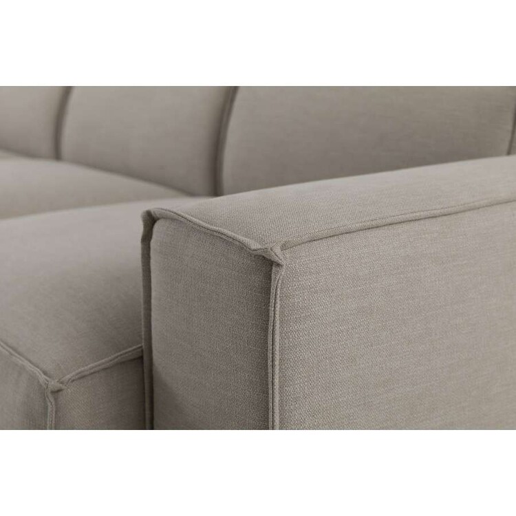 Swyft Model 03 Corner Sofa with Ottoman in Linen from Accessories for the Home Swyft Model 03 Corner Sofa with Ottoman in Linen from Accessories for the Home