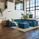 Swyft Model 03 Corner Sofa with Ottoman in Velvet from Accessories for the Home