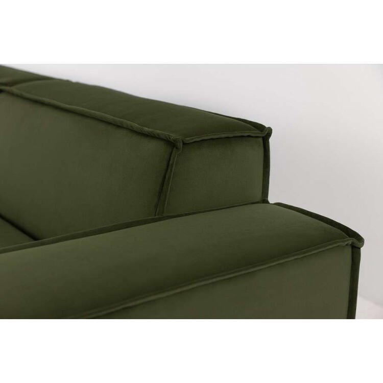 Swyft Model 03 Corner Sofa with Ottoman in Velvet from Accessories for the Home Swyft Model 03 Corner Sofa with Ottoman in Velvet from Accessories for the Home