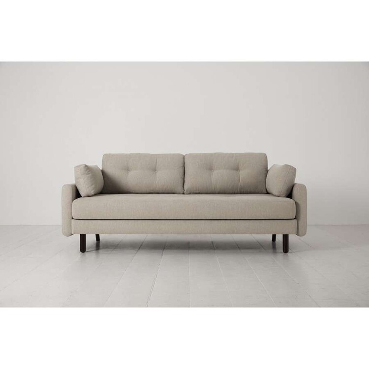Swyft Model 04 Three Seater Sofa Bed in Linen from Accessories for the Home