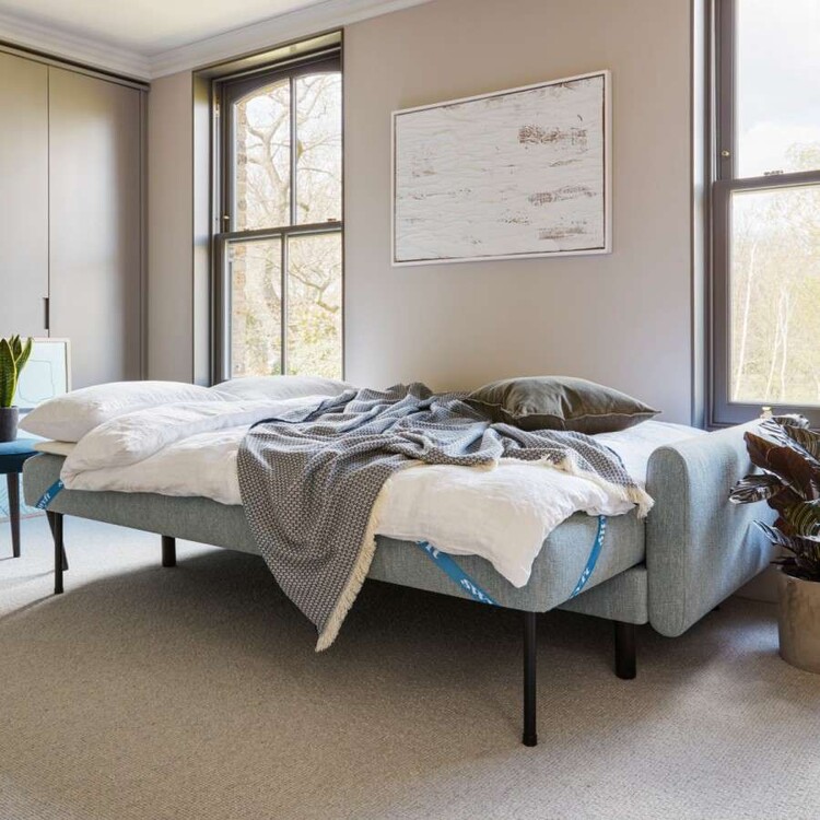 Swyft Model 04 Three Seater Sofa Bed in Linen from Accessories for the Home Swyft Model 04 Three Seater Sofa Bed in Linen from Accessories for the Home