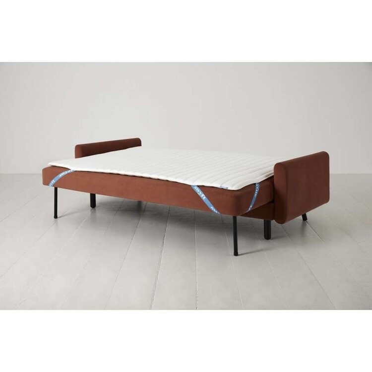 Swyft Model 04 Three Seater Sofa Bed in Velvet from Accessories for the Home Swyft Model 04 Three Seater Sofa Bed in Velvet from Accessories for the Home