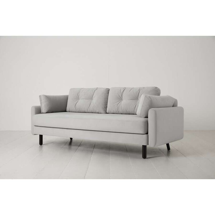 Swyft Model 04 Three Seater Sofa Bed in Velvet from Accessories for the Home Swyft Model 04 Three Seater Sofa Bed in Velvet from Accessories for the Home